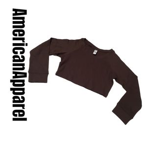 Long sleeve crop top XS